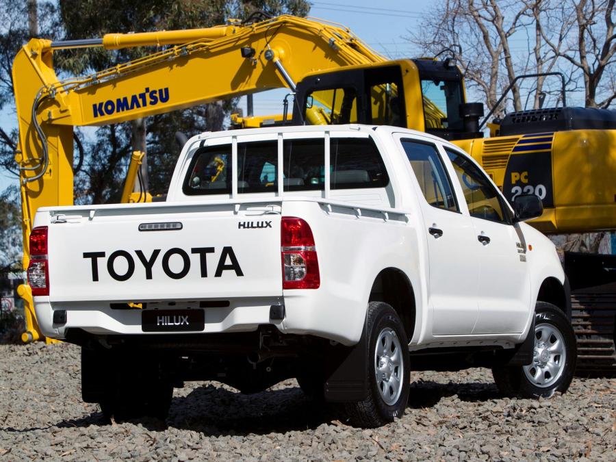  Toyota Hilux WorkMate Double Cab 4x4 2011 года  (AU) (фото 9 из 9)